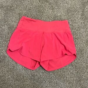 NEVER WORN BRAND NEW LULULEMON SPEED UP 4” SZ 2